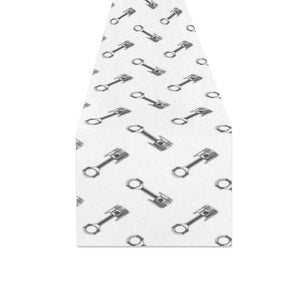 Engine Piston Pattern Print Design 02 Table Runner