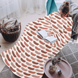 Sausage Pattern Print Design 02 Blanket Robe with Sleeves