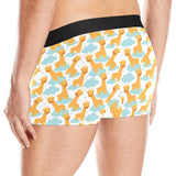 Giraffe Pattern Print Design 05 Men's All Over Print Boxer Briefs Men's Underwear
