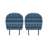 Airplane Sweater printed Pattern Car Headrest Cover