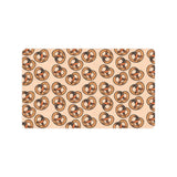 Pretzels Pattern Print Design 02 Doormat