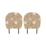 Shell Pattern Sand Car Headrest Cover