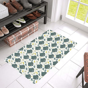 Stingray Pattern Print Design 03 Doormat