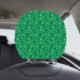 Tennis Pattern Print Design 03 Car Headrest Cover