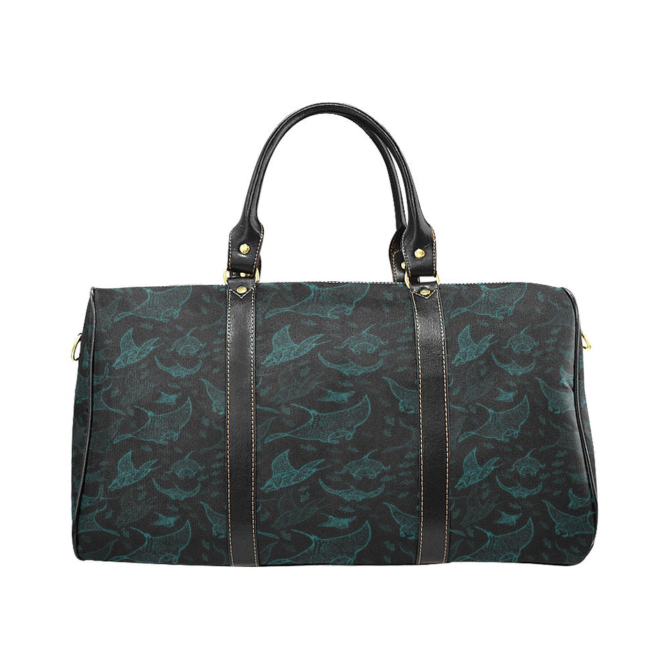 Stingray Pattern Print Design 02 Travel Bag