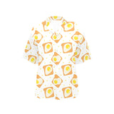 Bread Toast Pattern Print Design 02 Women's All Over Print Hawaiian Shirt