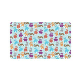 Teddy Bear Pattern Print Design 03 Doormat