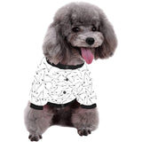 Seagull Pattern Print Design 04 All Over Print Pet Dog Round Neck Fuzzy Shirt