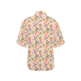 Hummingbird Pattern Print Design 03 Women's All Over Print Hawaiian Shirt