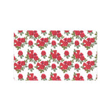 Rose Pattern Print Design 05 Doormat