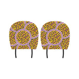 Passion Fruit Seed Pattern Car Headrest Cover