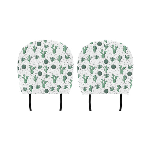 Cactus Pattern Car Headrest Cover