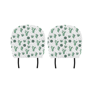 Cactus Pattern Car Headrest Cover