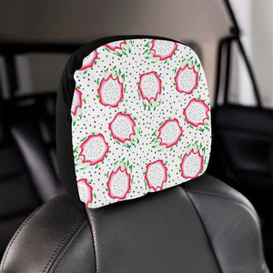 Dragon Fruit Seed Pattern Car Headrest Cover