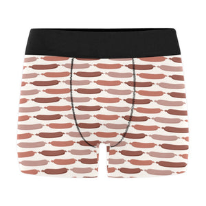 Sausage Pattern Print Design 02 Men's All Over Print Boxer Briefs Men's Underwear