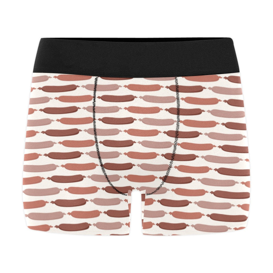 Sausage Pattern Print Design 02 Men's All Over Print Boxer Briefs Men's Underwear