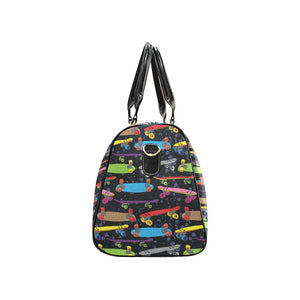 Skate Board Pattern Print Design 03 Travel Bag