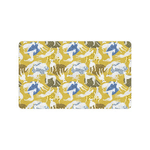 Greyhound Pattern Print Design 02 Doormat