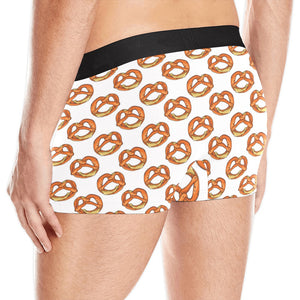 Pretzels Pattern Print Design 03 Men's All Over Print Boxer Briefs Men's Underwear