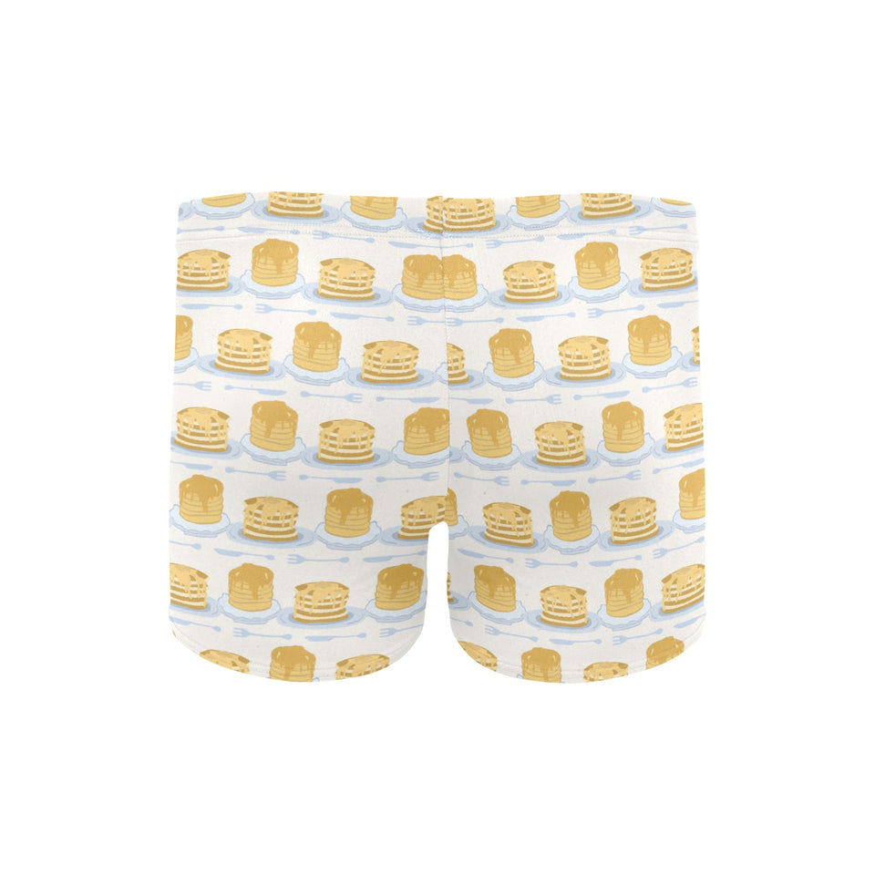 Pancake Pattern Print Design 01 Men's Swimming Trunks