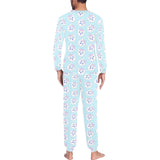 Yorkshire Terrier Pattern Print Design 01 Men's All Over Print Pajama