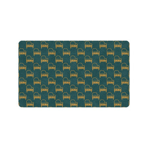 Piano Pattern Print Design 03 Doormat