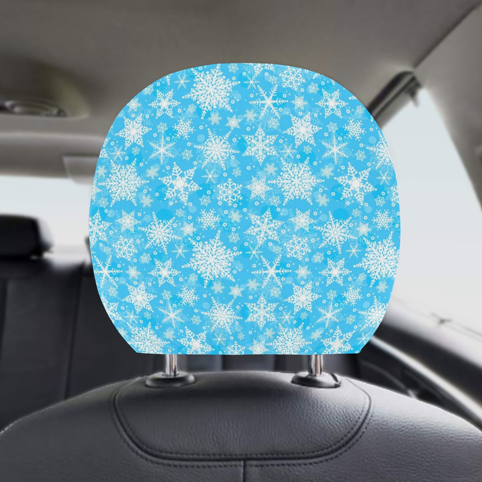 Snowflake Pattern Car Headrest Cover