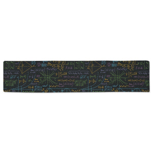 Math Pattern Print Design 01 Table Runner