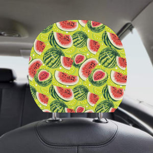 Watermelon Theme Pattern Car Headrest Cover