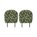 Christmas Tree Camo Pattern Car Headrest Cover