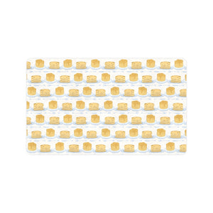 Pancake Pattern Print Design 01 Doormat