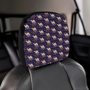 Camel Pattern Car Headrest Cover