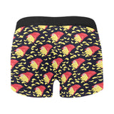 Potato Chips Pattern Print Design 05 Men's All Over Print Boxer Briefs Men's Underwear