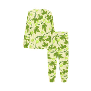 Hop Theme Pattern Kids' Boys' Girls' All Over Print Pajama Set