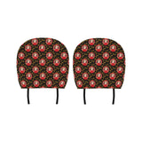 Daruma Bamboo Pattern Car Headrest Cover