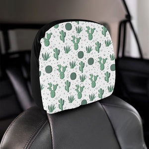 Cactus Pattern Car Headrest Cover