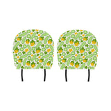 Cucumber Pattern Car Headrest Cover