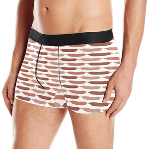 Sausage Pattern Print Design 02 Men's All Over Print Boxer Briefs Men's Underwear