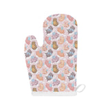 Pig Pattern Print Design 02 Heat Resistant Oven Mitts