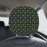 Horseshoes Pattern Print Design 04 Car Headrest Cover