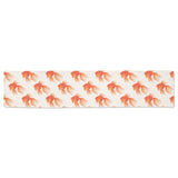 Goldfish Pattern Print Design 05 Table Runner