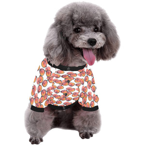 Sun Glasses Pattern Print Design 01 All Over Print Pet Dog Round Neck Fuzzy Shirt