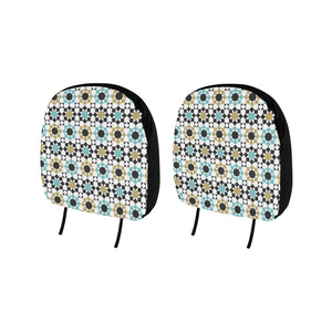 Arabic Morocco Pattern Car Headrest Cover