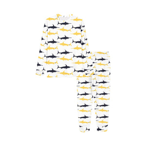 Swordfish Pattern Print Design 05 Kids' Boys' Girls' All Over Print Pajama Set