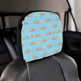 Sleep Sloth Pattern Car Headrest Cover