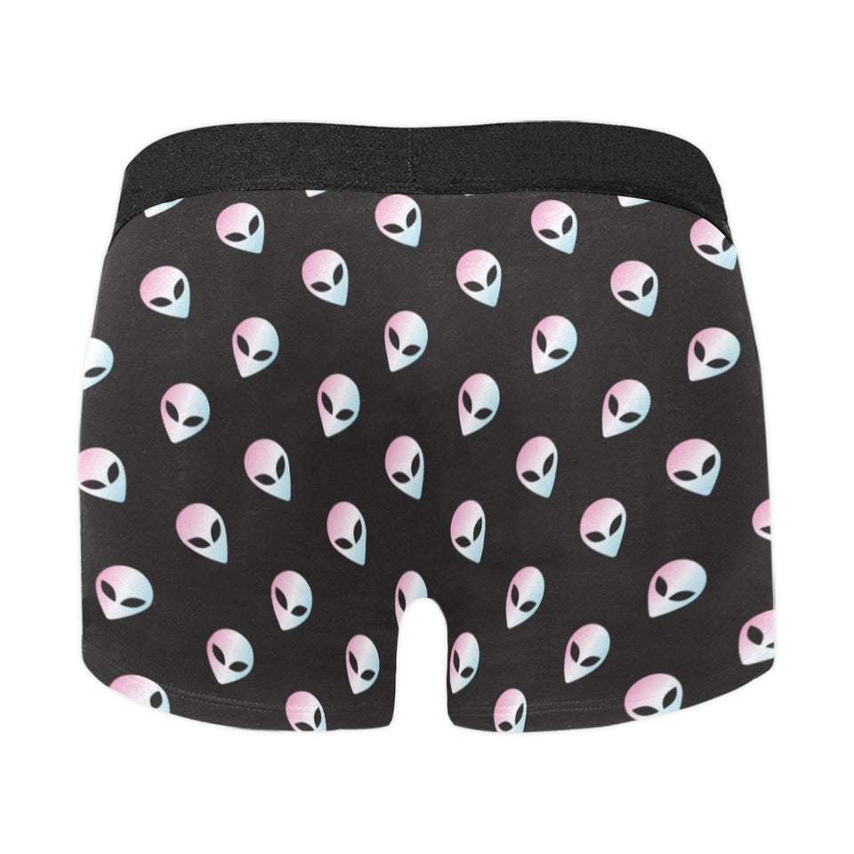 Alien Pattern Print Design 04 Men's All Over Print Boxer Briefs Men's Underwear