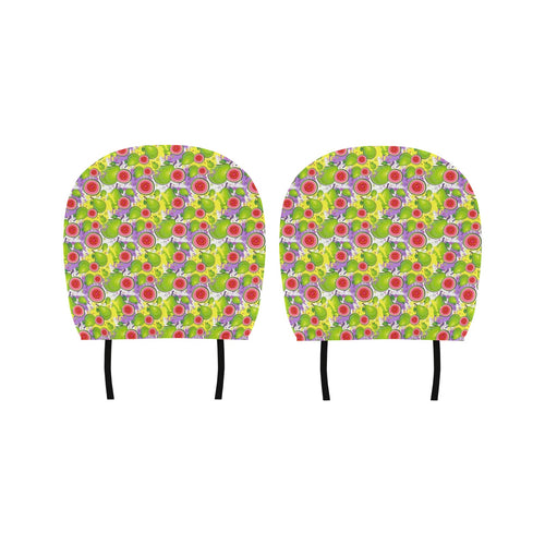 Guava Pattern Car Headrest Cover