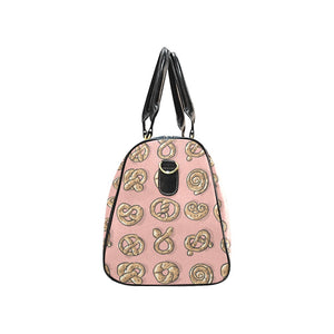 Pretzels Pattern Print Design 04 Travel Bag