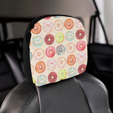 Donut Pattern Car Headrest Cover