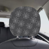 Cobweb Spider Web Pattern Car Headrest Cover